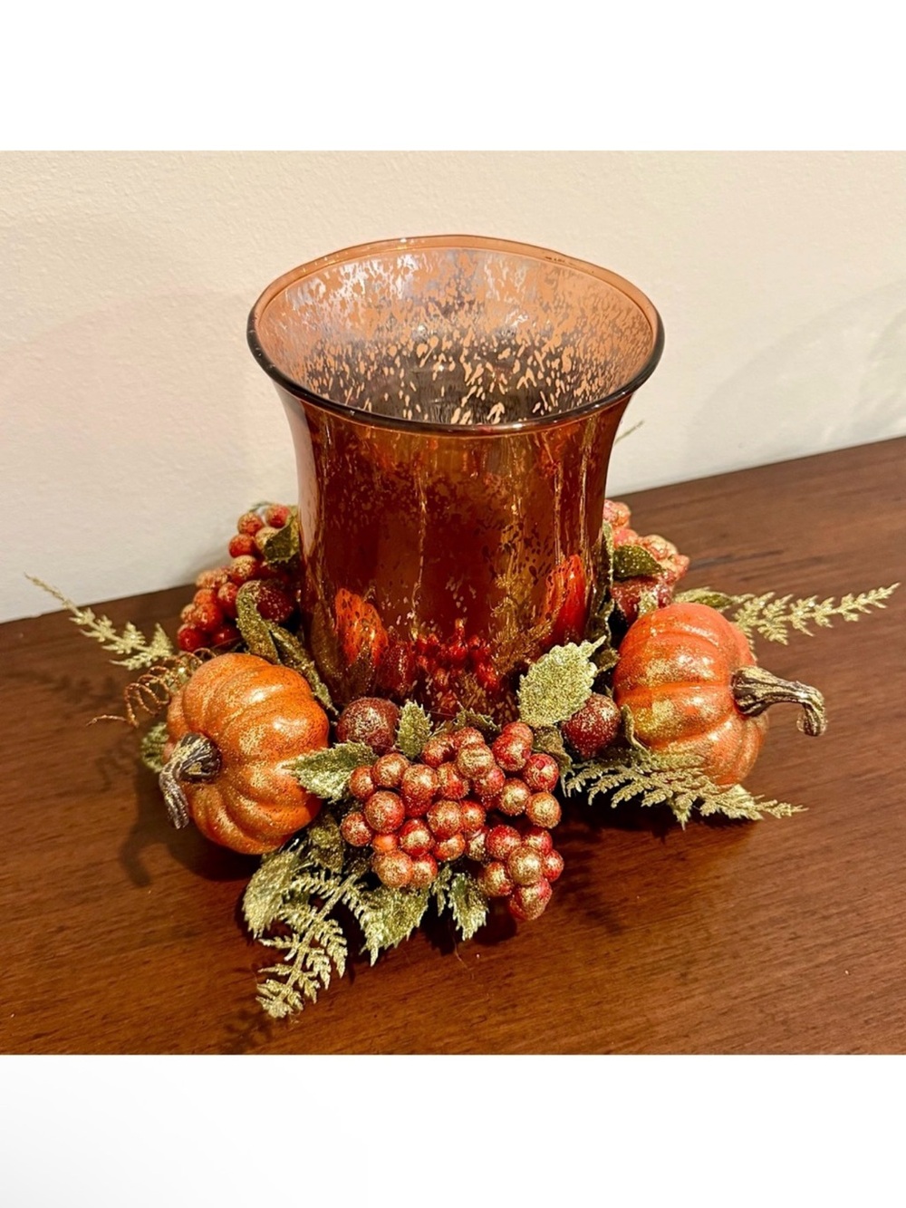 Festive | Fall | Autumn |Thanksgiving | Pumpkin & Foliage Table Centre Piece